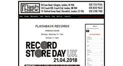 Desktop Screenshot of flashback.co.uk